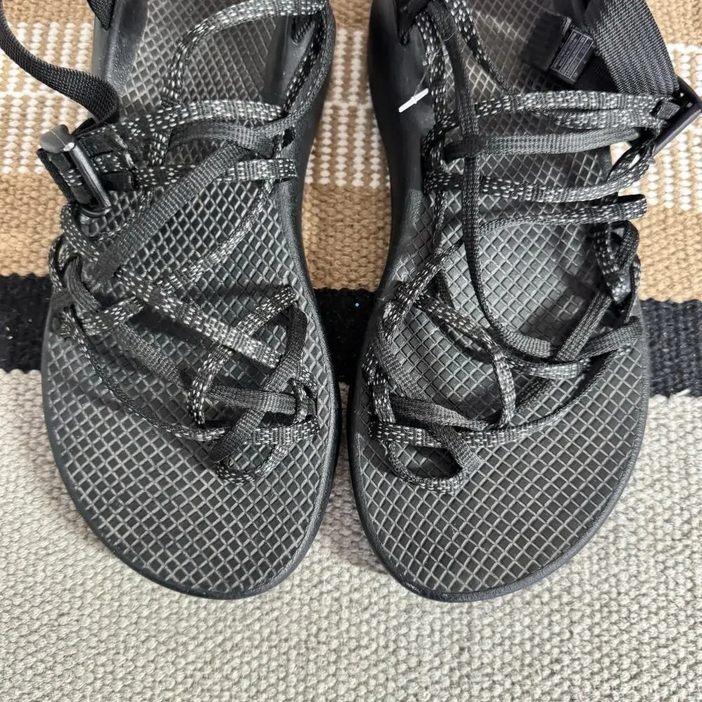 Chaco Women's ZX/3 Classic Hiking Camping Sandal Women 9 Black Gorpcore Comfort